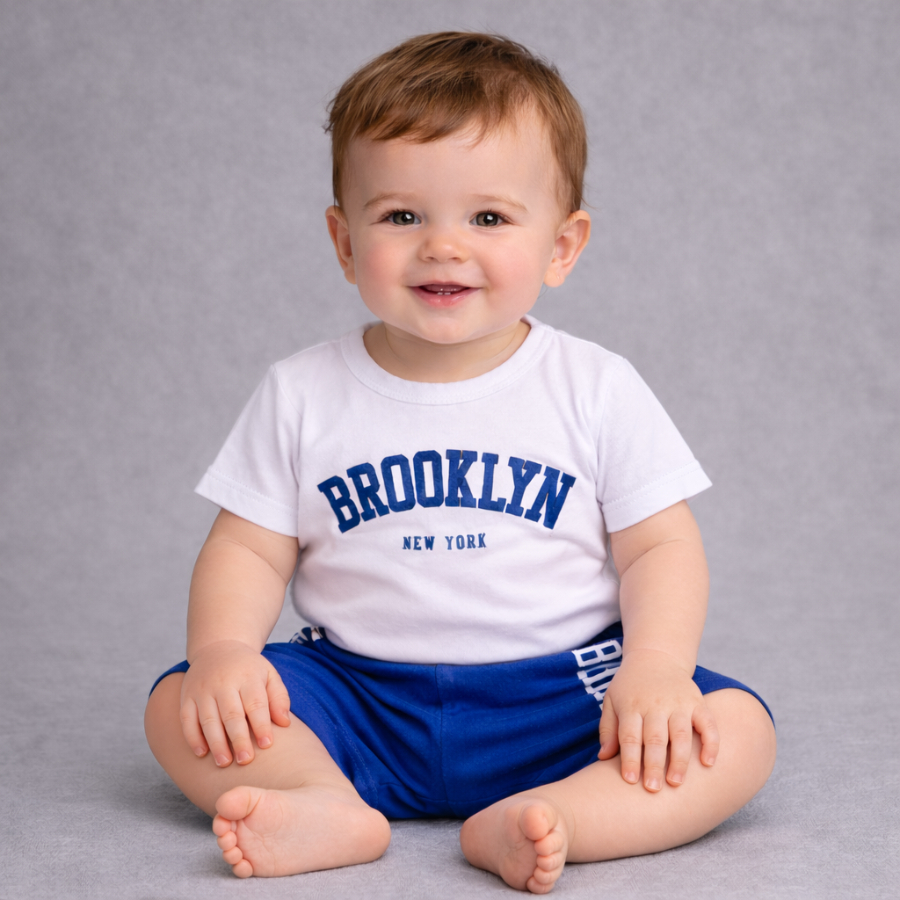 Conjunto Romper Bebe Menino Boyzinho Style Fashion Passeio 3 a 6 Meses em Oferta na Shopee