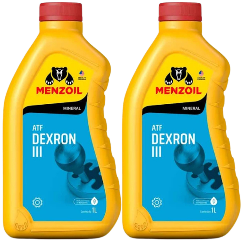 Kit 2 Litros Óleo ATF Transmissão Automatica Dexron III