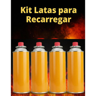 Pack 4un - cozinha camping churrasco