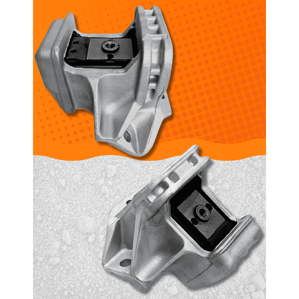 Kit 2 Coxim Calço Motor S10 2.5 Flex 4x2 4x4 Cambio Manual Automatico 2015 A 2024
