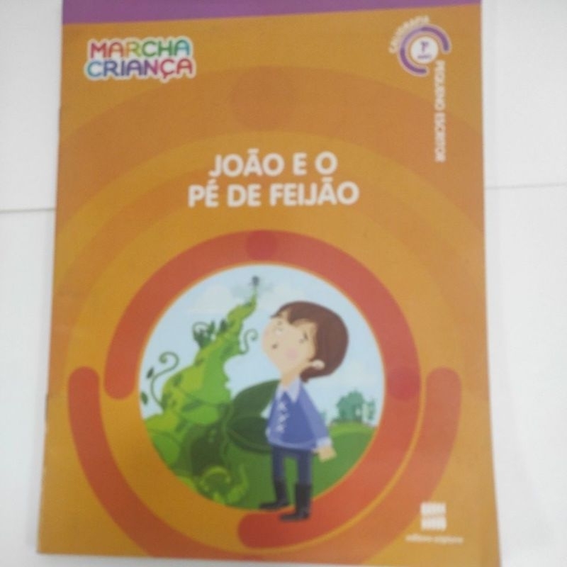 Livro: João e o Pé de Feijão - Editora Scipione - Caligrafia 1 ano, Pequeno Escritor