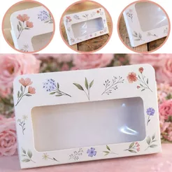 10 CAIXA TABLETE DIA DAS MÃES MENSAGEM 5597 FLORES DO CAMPO 12,3X6,3X0,9cm ( DIA DAS MÃES IDEIA 2026 ) OUTLET