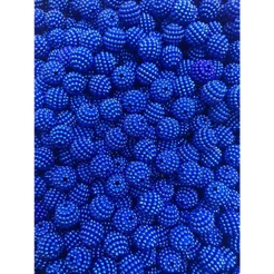 perolas ( CRAQUELADA ) 10 mm ( AZUL ROYAL )