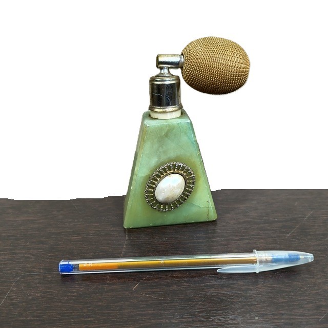 Perfumeiro Alabastro Antiguidade Funciona 13x9x4cm 280g