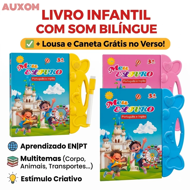 Livro Sonoro Interativo Bilíngue Português — foto 10