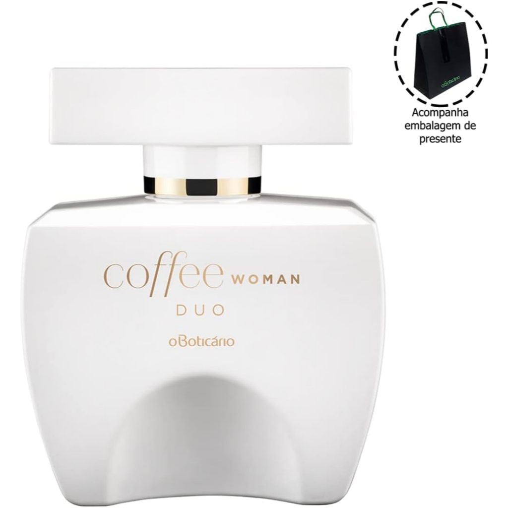 Deo Colônia Coffee Duo Woman 100ML - NOVA EMBALAGEM