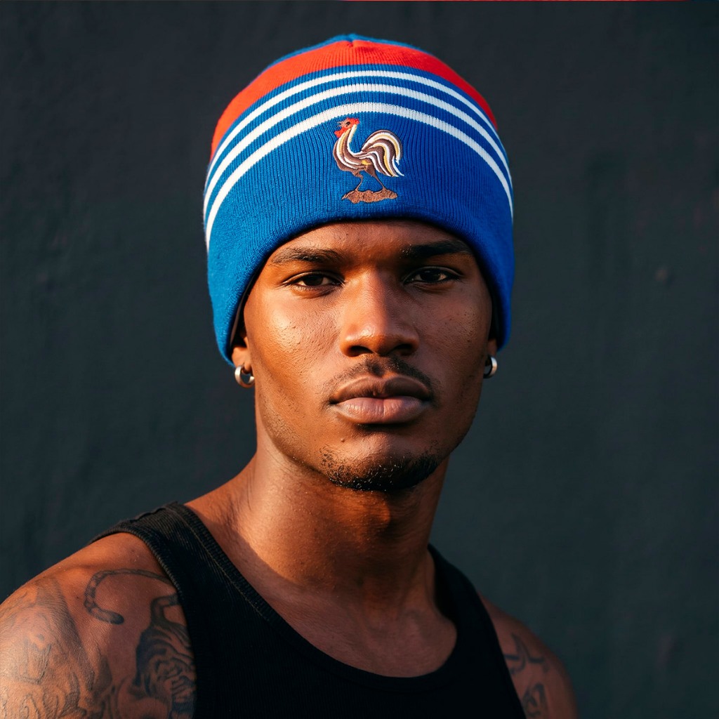 Gorro França 1998 Retrô Jacquard Beanie Oficial