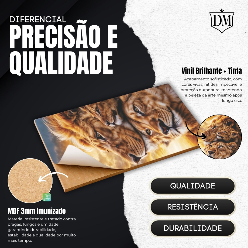Quadro Decorativo Oração São Jorge Religioso Fé Jesus Deus Para Sala Quarto Cozinha Casa — imagem 2 de 2
