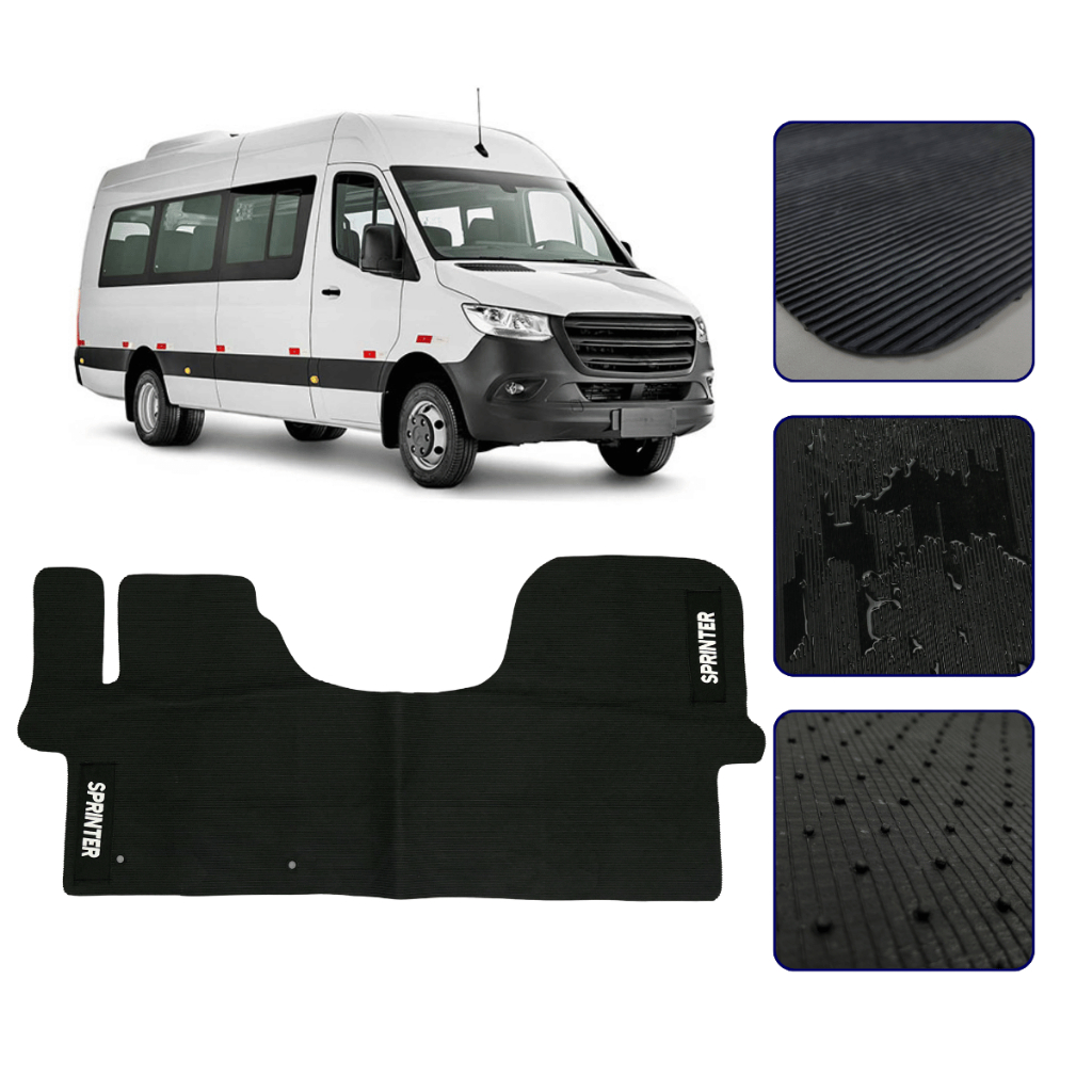 Tapete Borracha Compatível com Van Sprinter 311 415 416 417 Street 516 517 CDI I