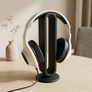 Suporte de Mesa para Fone de Ouvido Headset Controle Gamer Universal Minimalista Gaming Desktop