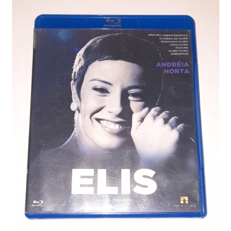 Blu-Ray - Elis - Com Andréa Horta - Paris Filmes - Audio Em Português,Legendas Em Português.Inglês & Espanhol
