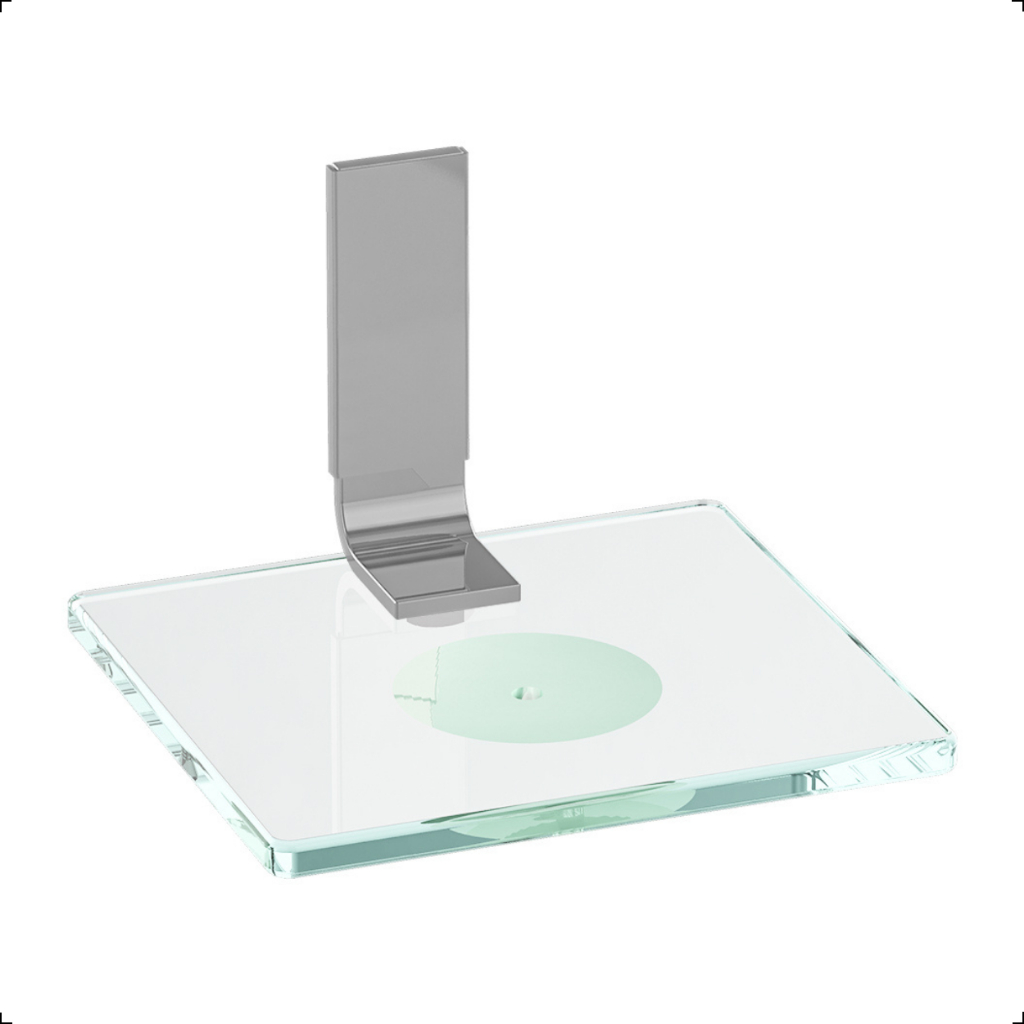 Saboneteira Para Banheiro Lavabo Luxo Em Vidro