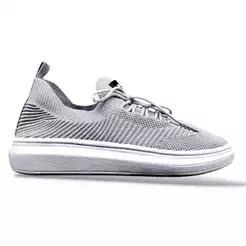 Tênis Masculino knit Casual Caminhada Leve Confortável Alfa Summit