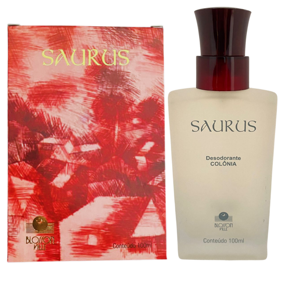 Blosson Colônia Masculina Saurus  Essencial Para Homem Elegante 100ml