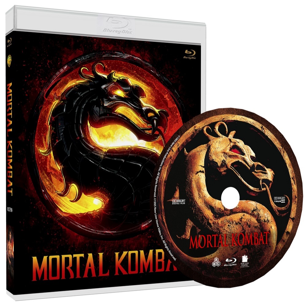 Blu-ray Filme Mortal Kombat - 1995 - Edição completa + Extras em alta definição em bluray