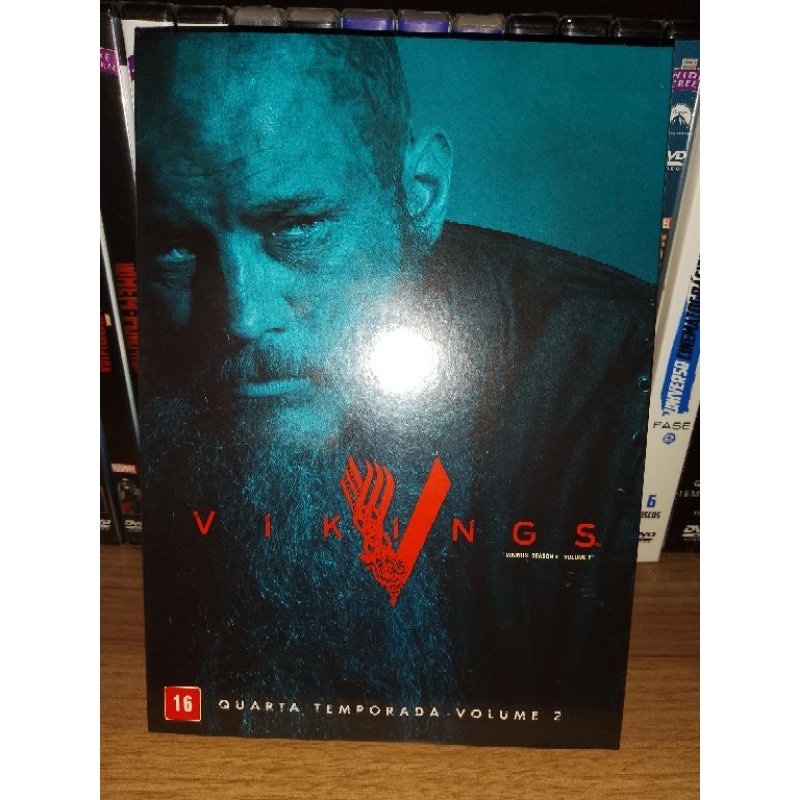 Vikings 4a temporada vol.2 -Box DVD original