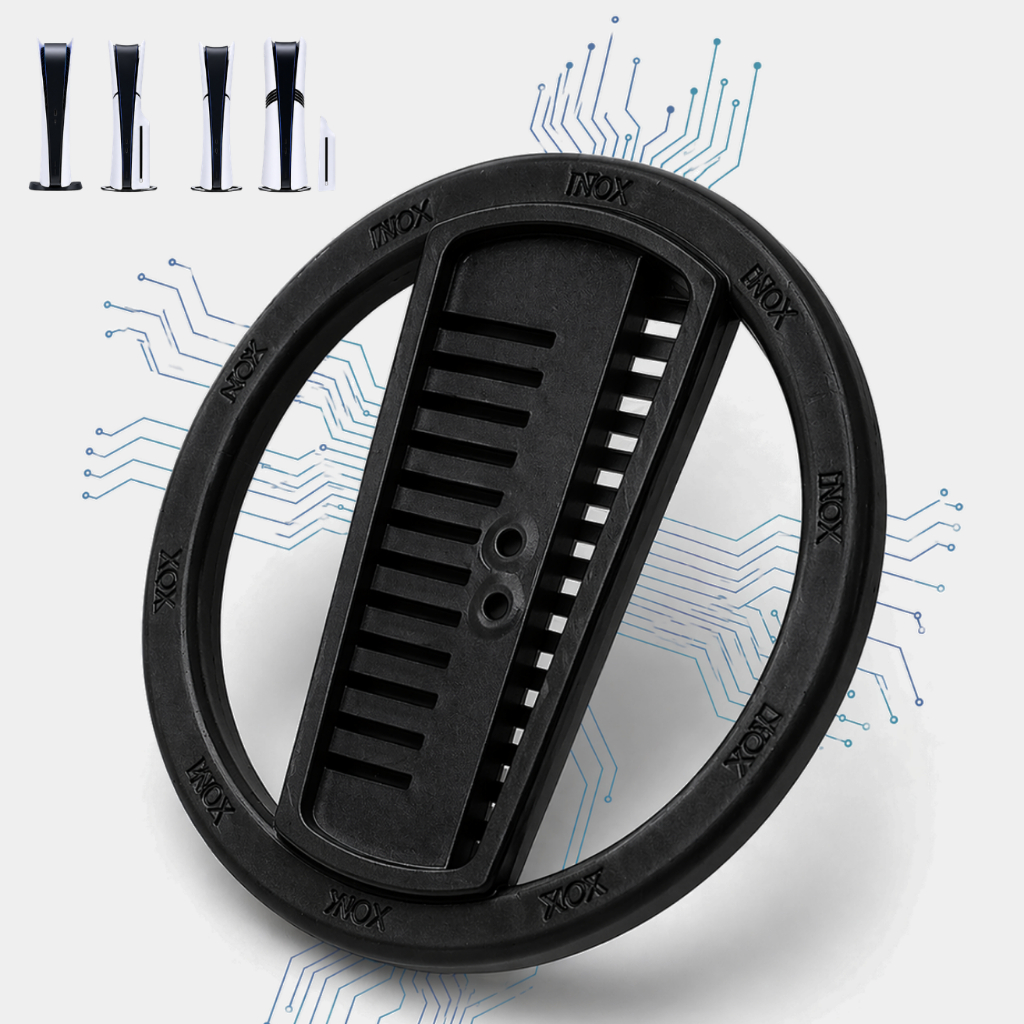 Suporte para Ps5 Playstation 5 Base Vertical Slim Fat Pro Mesa Dock