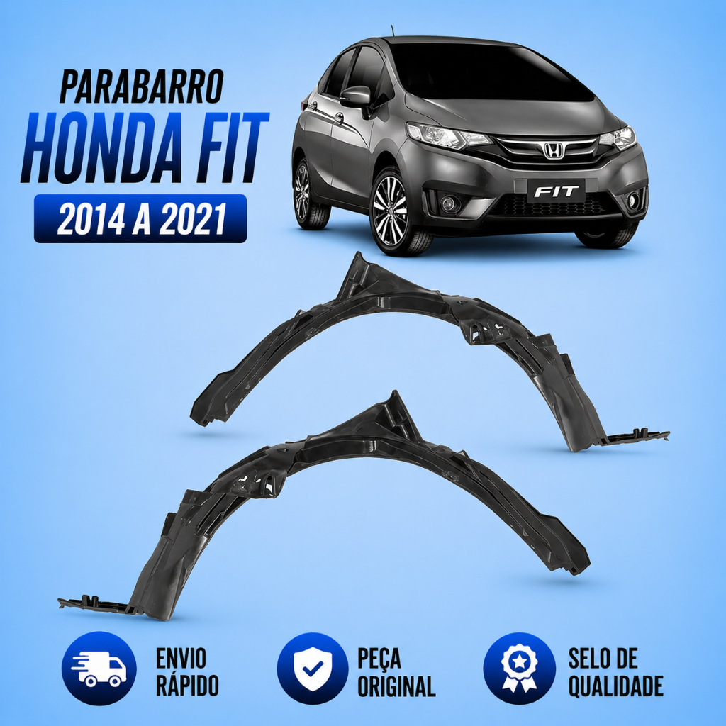 Parabarro Honda Fit ANO 2014 2015 2016 2017 2018 2019 2020 2021