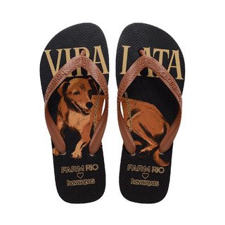 Chinelo Havaianas Farm vira lata