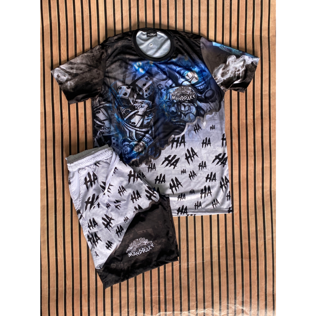 Mais vendidos - Kit Império Mandrake Cria de Quebrada Favela Camiseta + Bermuda