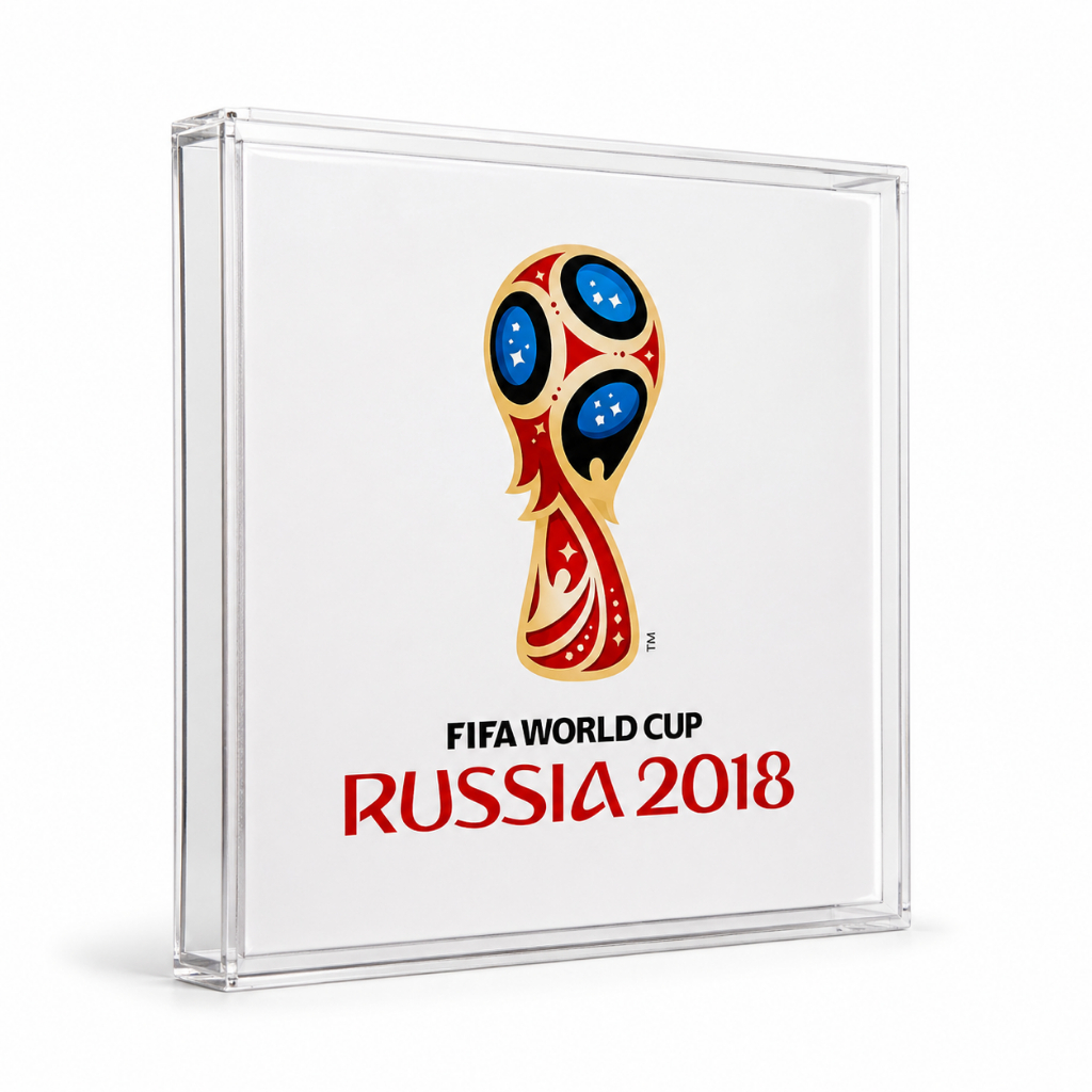 Caixa de Acrilico Álbum Copa Do Mundo 2018