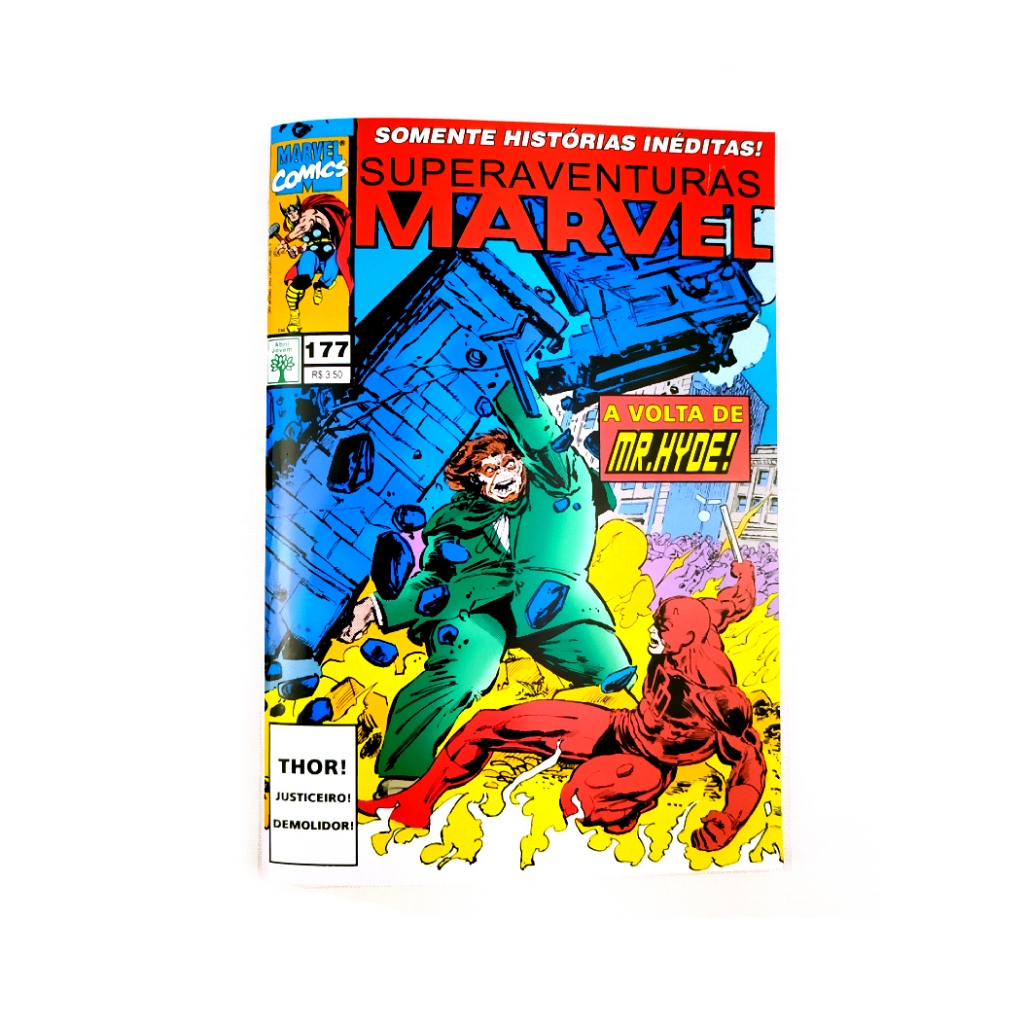 Revista SuperAventuras Marvel 177 - Inédita e Excusiva Fac-Simile gibi hq