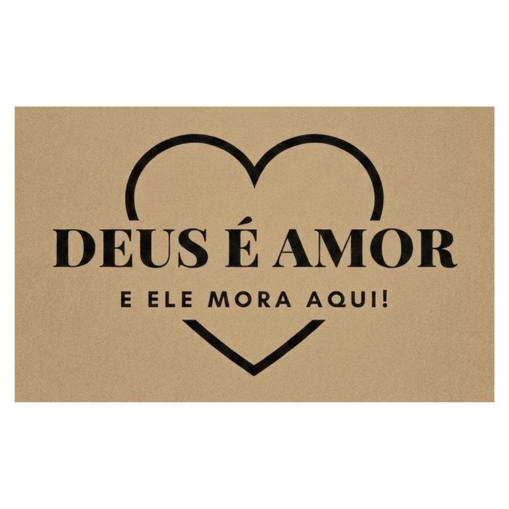 Imagem Tapete Salmos Capacho Antiderrapante, Deus, Oração, Biblia Diversos Modelos e Tamanhos