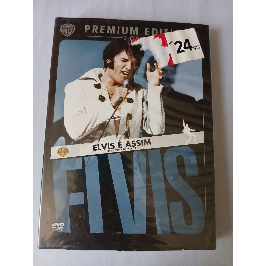 DVD Elvis Presley - Elvis é assim duplo lacradoo - premium edition