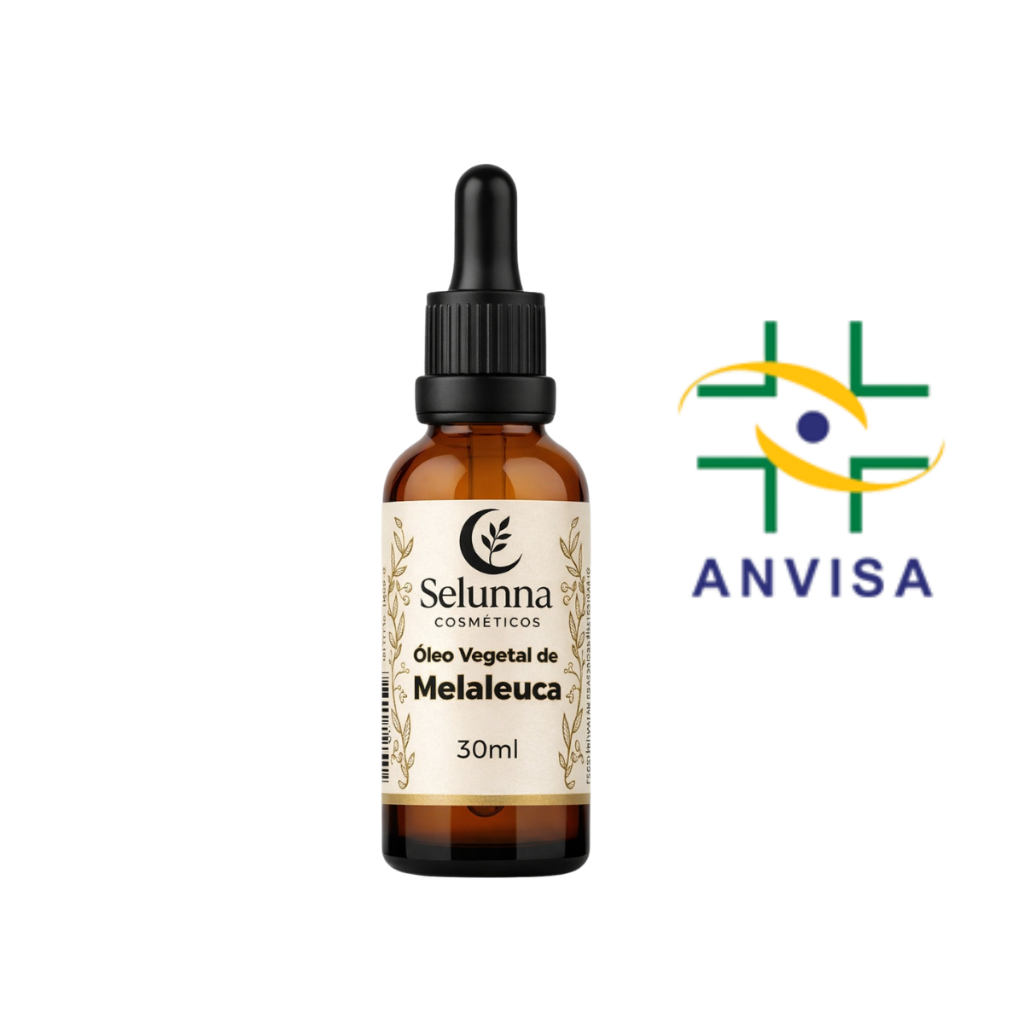 Óleo Vegetal de Melaleuca 100% Narural para Pele Unhas e Cabelo