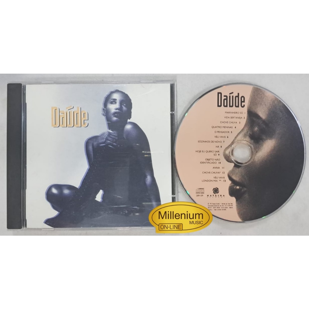CD Daúde Hoje Eu Quero Sair Só 1995 Original Gravadora Colecionador Ótimo Estado