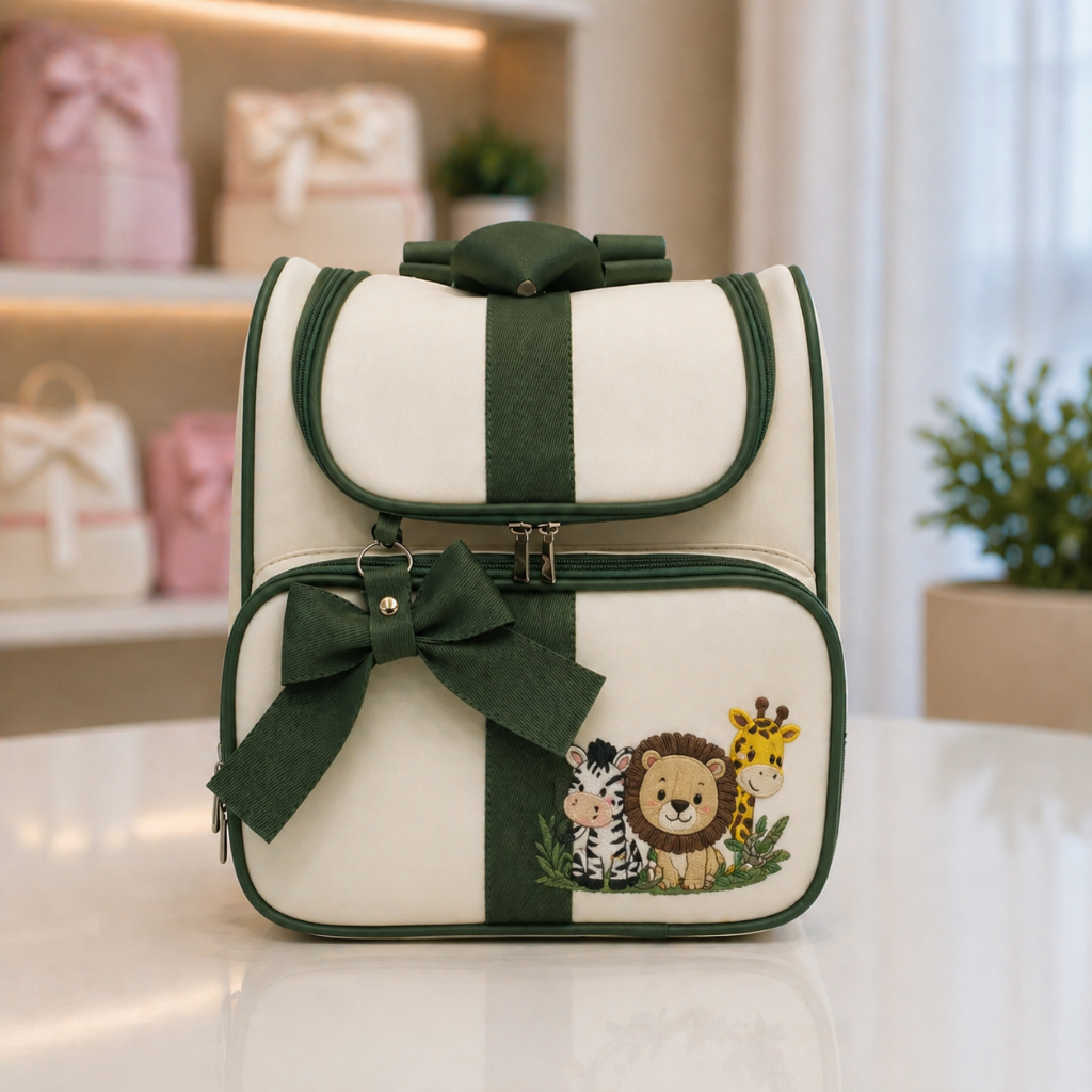 Mochila Multiuso Maternidade Luxo Menino/Menina