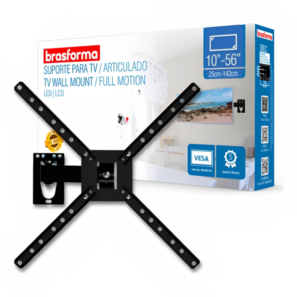 Brasforma triarticulado, 10 a 60 polegadas