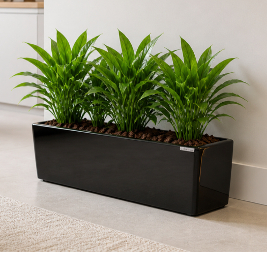 Vaso Floreira Jardineira Fibra de Vidro 76cm Olimpia LINDO VASO
