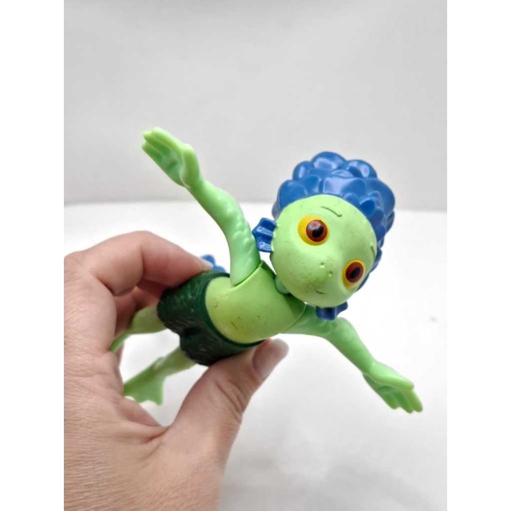 Boneco Luca Paguro Nadando Disney Pixar - Coleção McDonald's