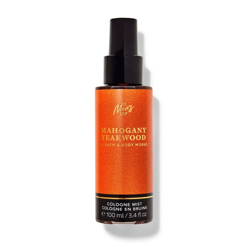 BATH & BODY WORKS MAHOGANY TEAKWOOD COLOGNE MIST 100ML