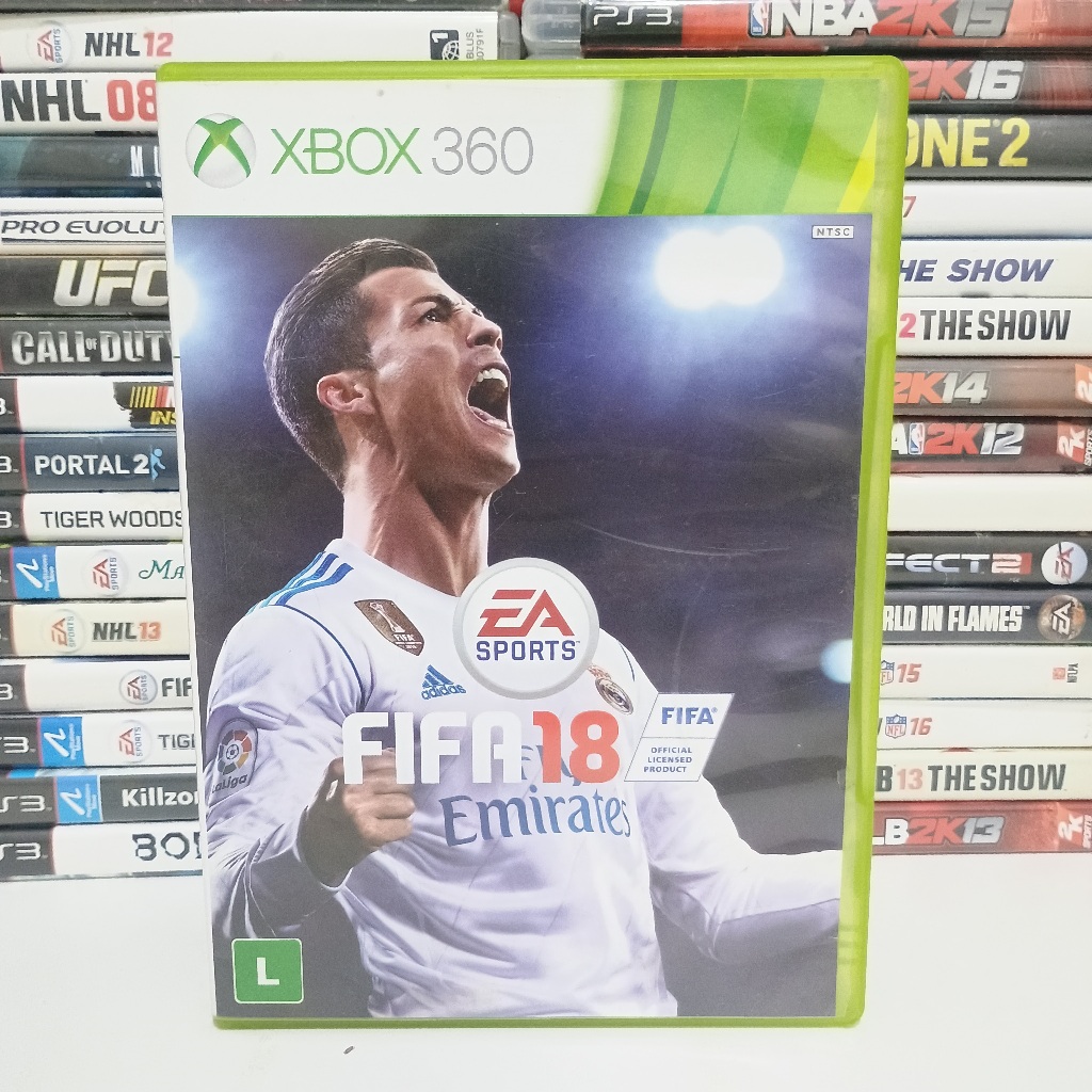 FIFA 18- jogo original xbox 360 mídia física