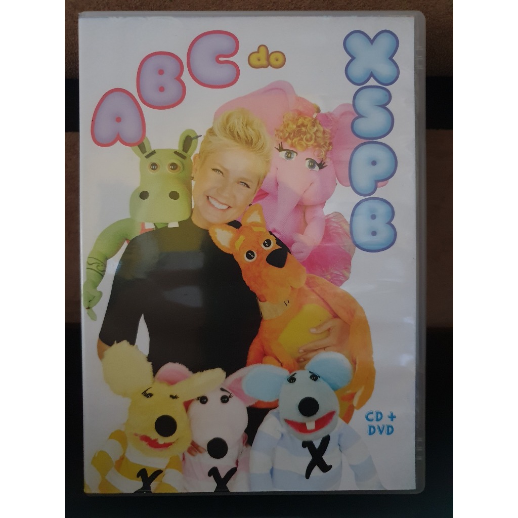DVD+CD ABC do XSPB Xuxa Só Para Baixinhos vol. 13 Original