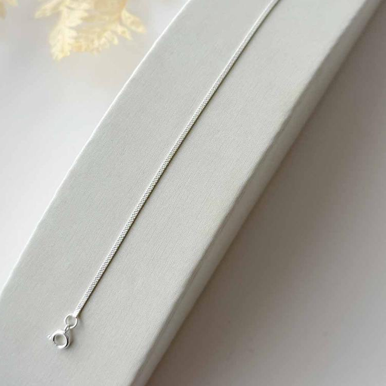 Pulseira Laminada Diamantada Prata 925 Semijóia Banhada Feminina