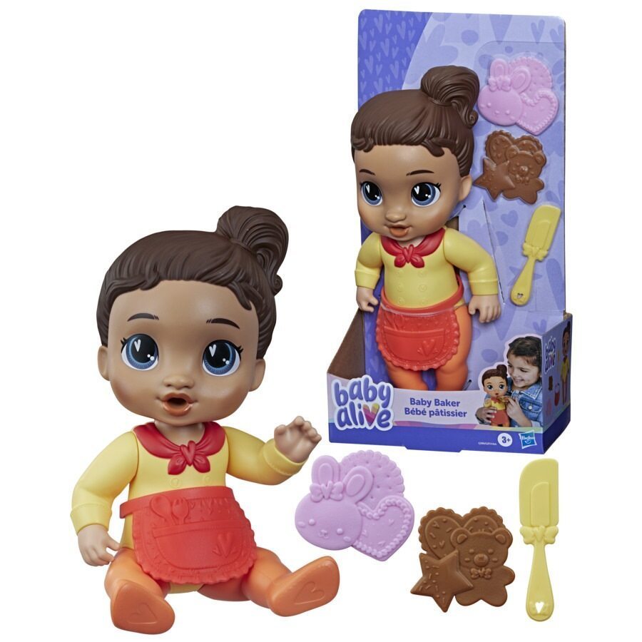 Boneca Baby Alive Pequena Confeiteira Morena - Hasbro G2984