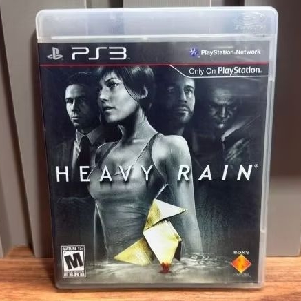 Jogo ​Heavy Rain PS3 - Original Mídia Física Com Manual - PlayStation 3
