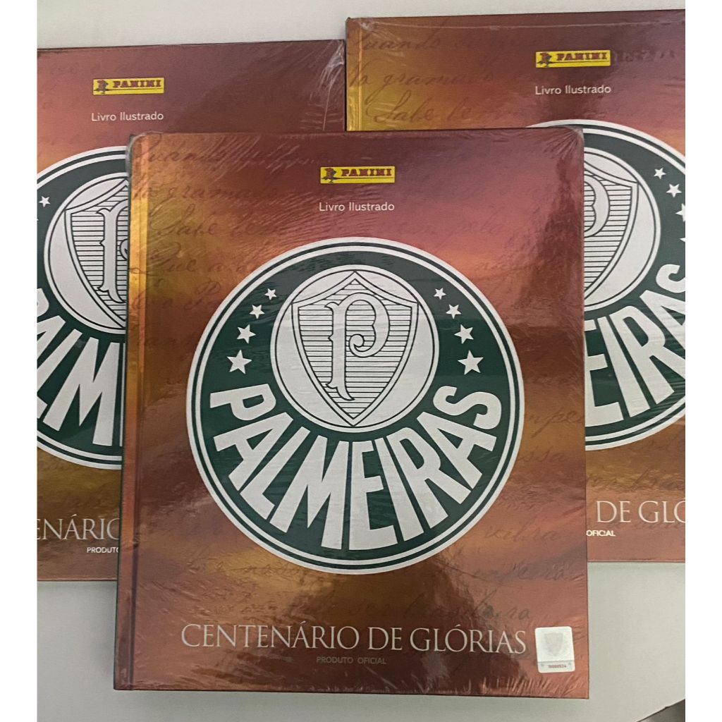 Álbum Capa Dura Lacrado - Palmeiras Centenário de Glórias