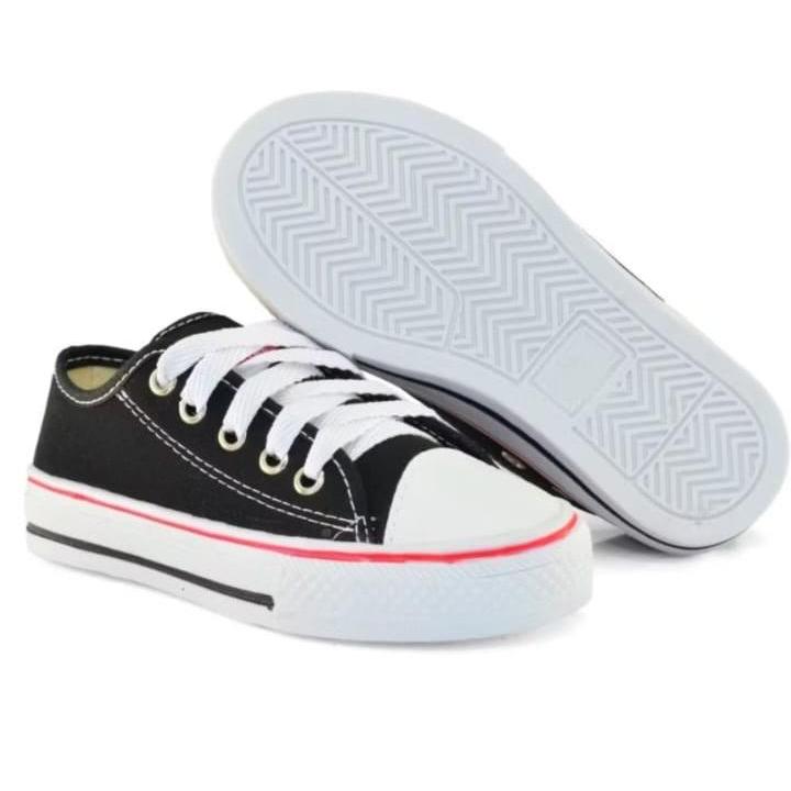 Tenis Casual Preto Feminino Conforto Premium Promoçao