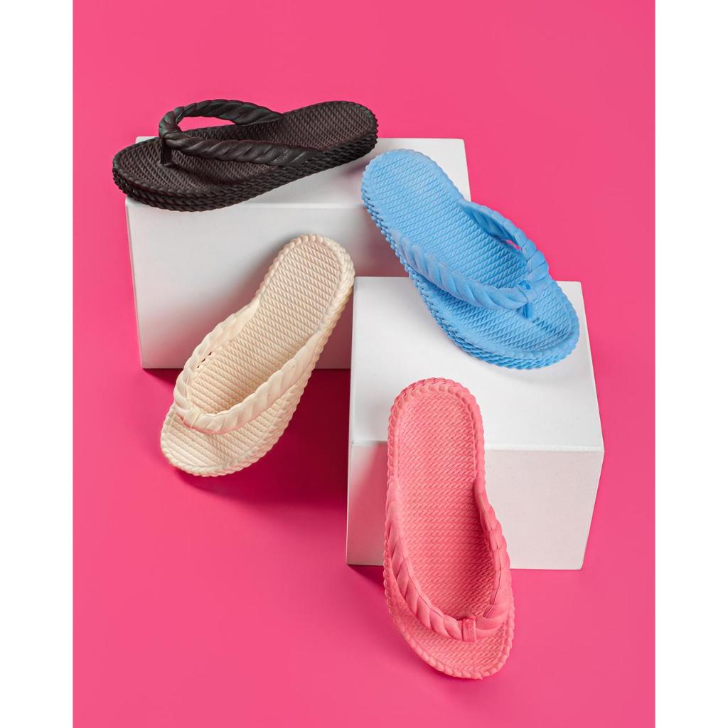 Sandália Chinelo Feminino Trançado Plataforma Nuvem Confortável PROMOÇÃO-Envio Rapido.
