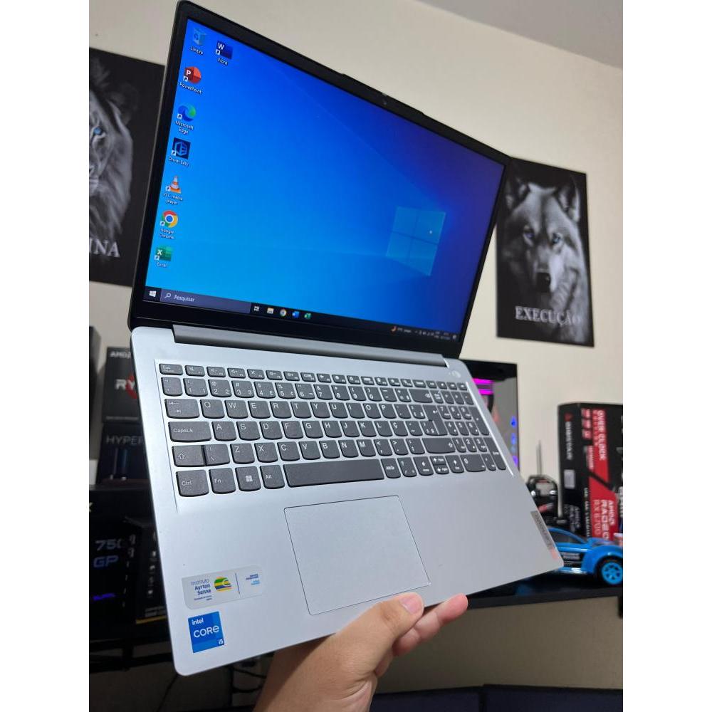 Notebook Lenovo Ideapad 3i Intel Core I5-1135G7  12GB RAM SSD 256Gb Tela 15,6
