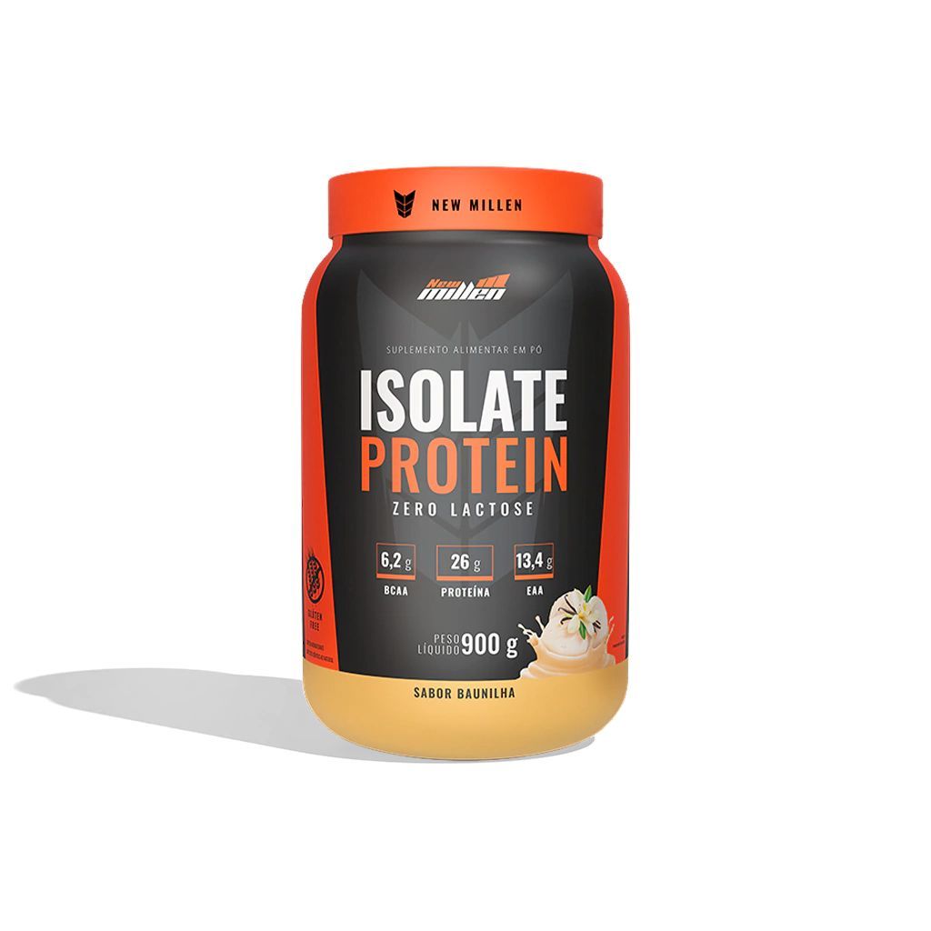 Isolate Protein 900g Pote Baunilha New Millen