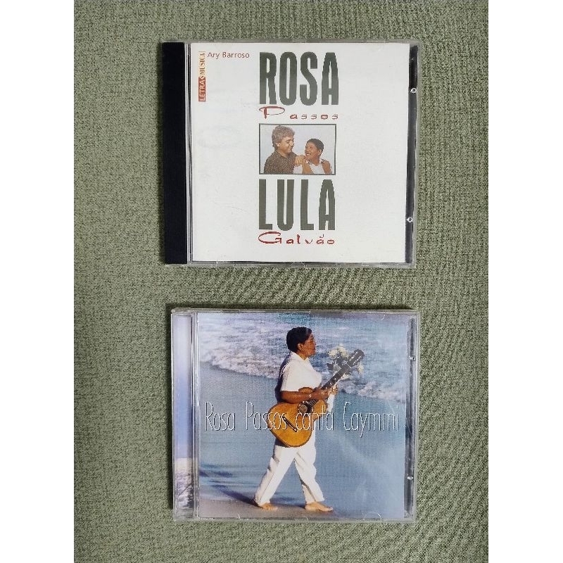 3 CDs Rosa Passos - Canta Caymmi - Letra e Música Ary Barroso com Lula Galvão - Morada do Samba