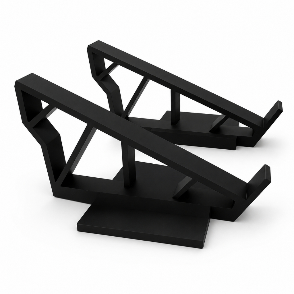 Base Suporte Inclinado Para Controladora DJ Pioneer DDJ 400 Mesa Stand Apoio Elevado Preto