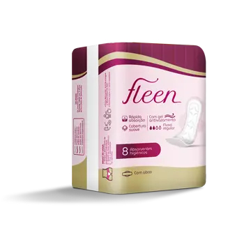 Absorvente Fleen Gel com abas