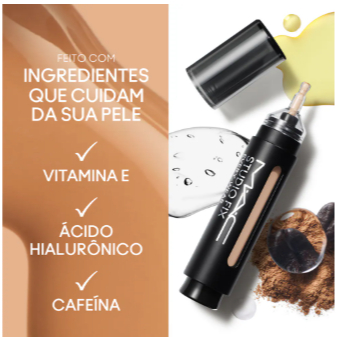 base Corretivo fluido Mac Studio Fix Every-Wear All-Over Face Pen Tone 2 em 1