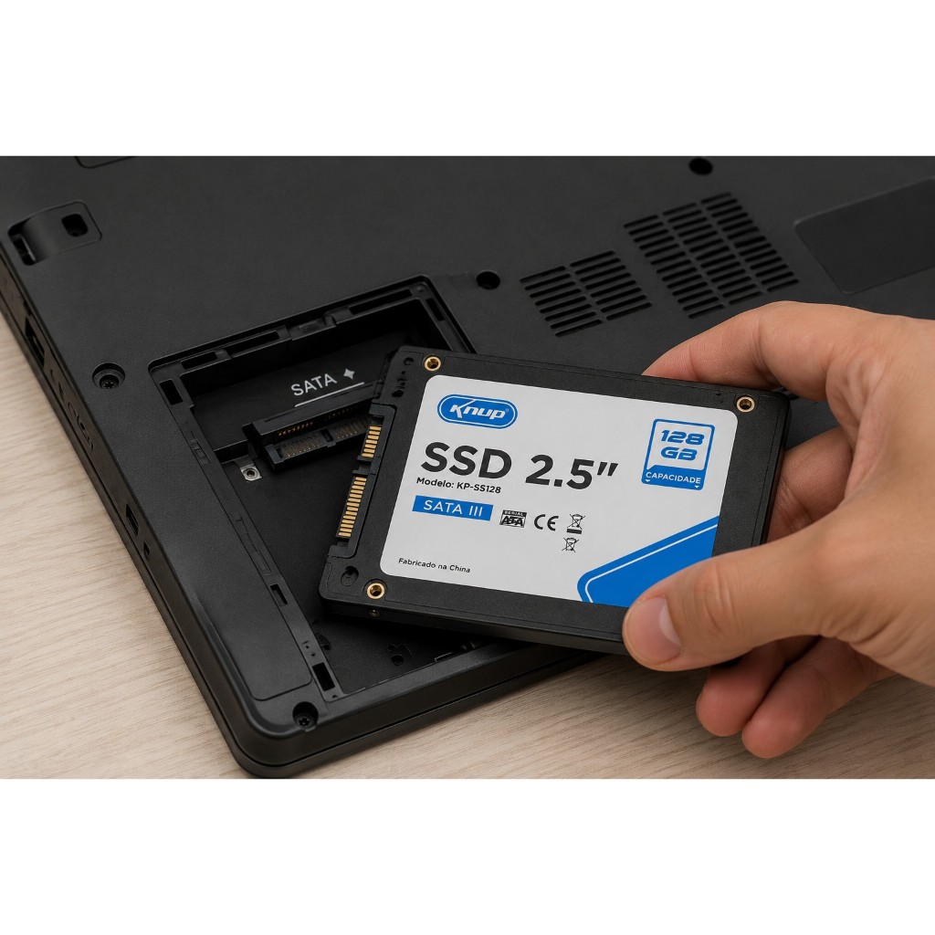 Ssd 128gb Sata Compatível Hp Pavilion G4 G6 DV4 DV6 Probook 4430s 4440s EliteBook 8460p 8470p